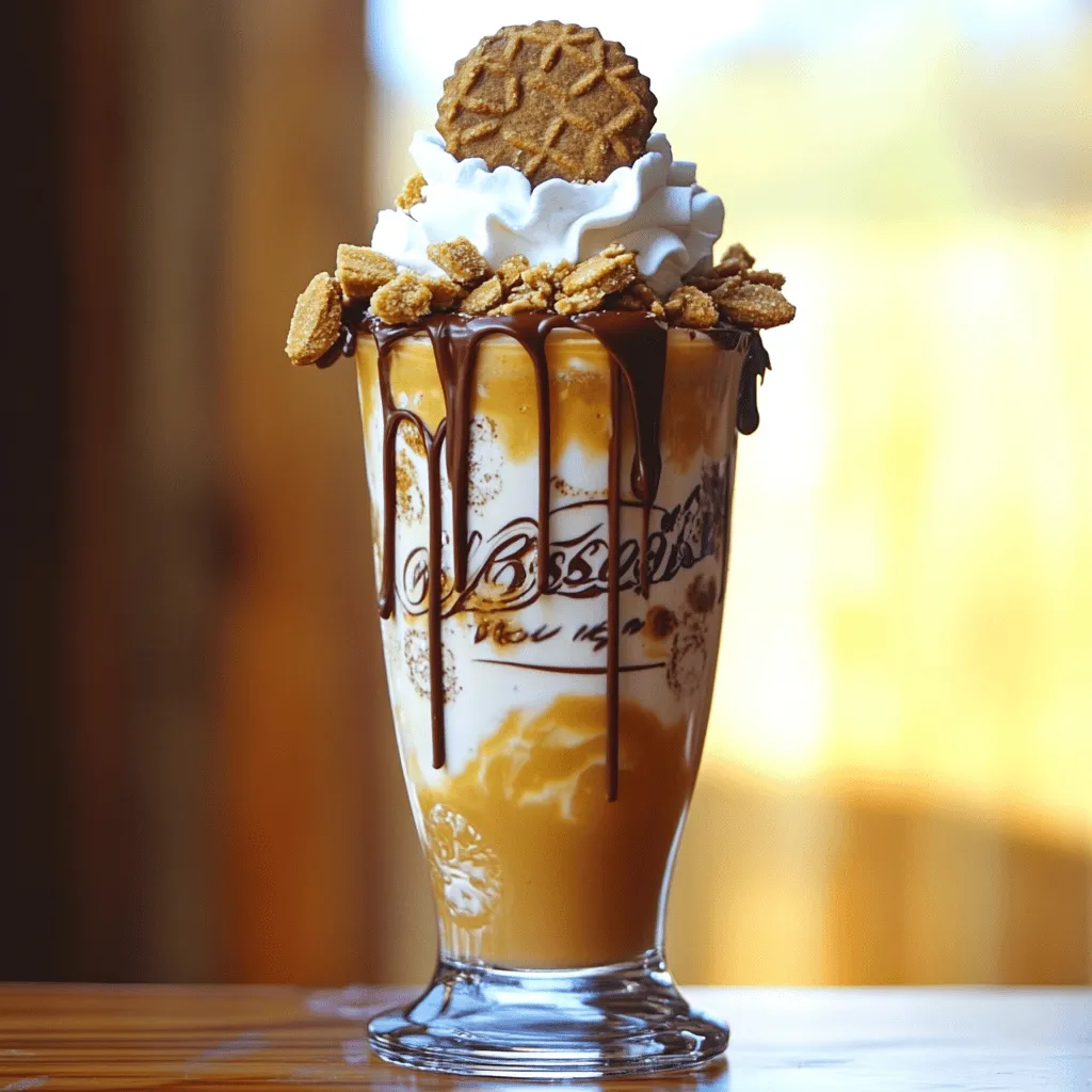Lotus Biscoff Freakshake Recipe