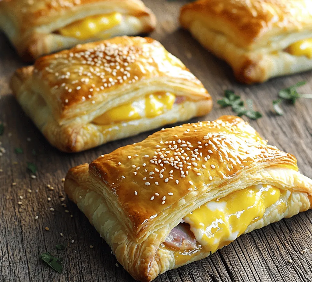 If you’re in search of a delightful and versatile pastry that can elevate any gathering, look no further than the Flaky Ham & Cheese Delight. This scrumptious treat is a perfect blend of savory ham and creamy cheese, all enveloped in the light, flaky layers of puff pastry. Whether you