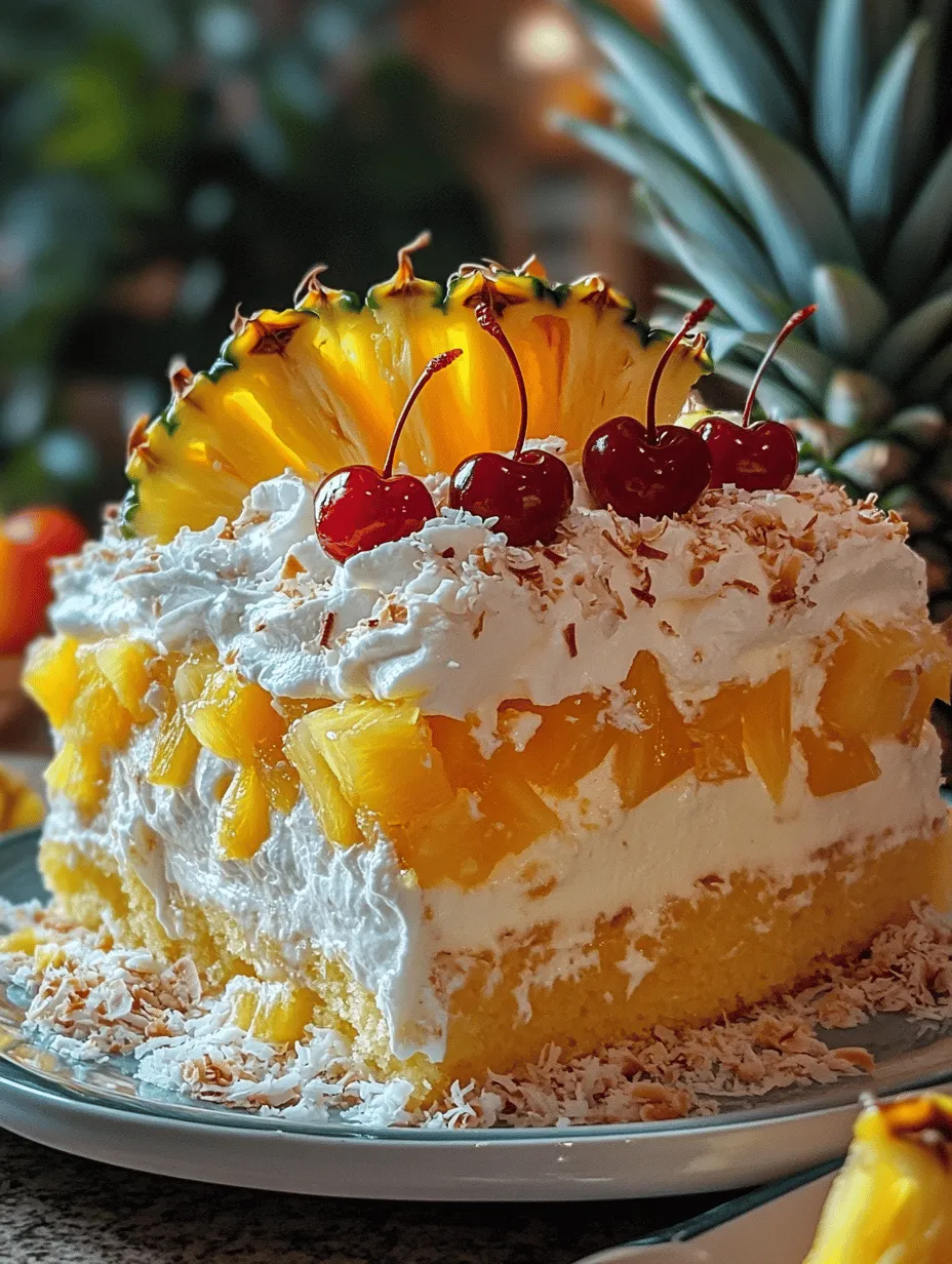 Pineapple Heaven Cake Recipe: A Tropical Delight