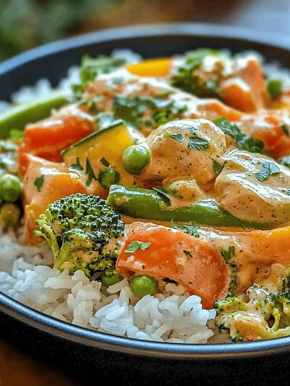 Creamy Veggie Delight Stir-Fry Recipe