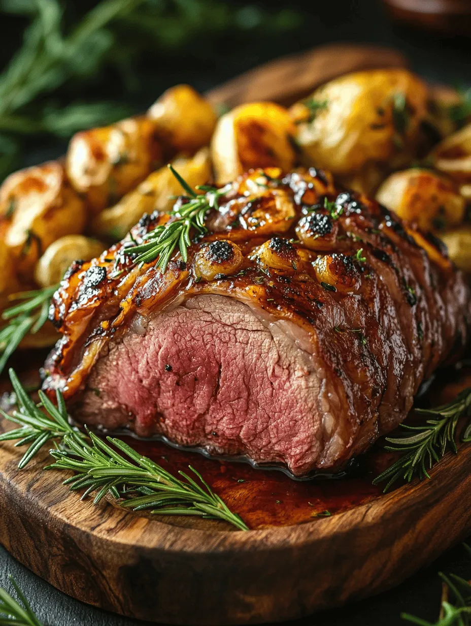 Succulent Roast Rack of Lamb with Rosemary: A Gourmet Delight