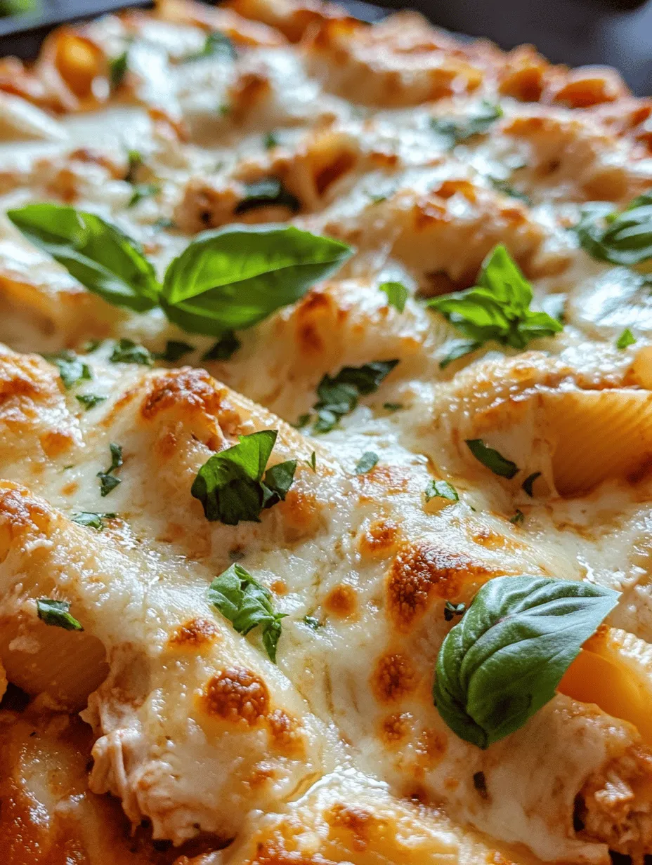 Cheesy Chicken Spinach Shells Delight: An Irresistible Family Favorite