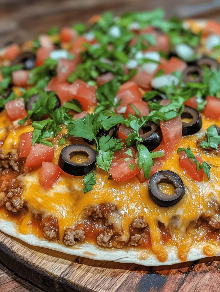 Celebrating Flavor with Savory Mexican Fiesta Pizza