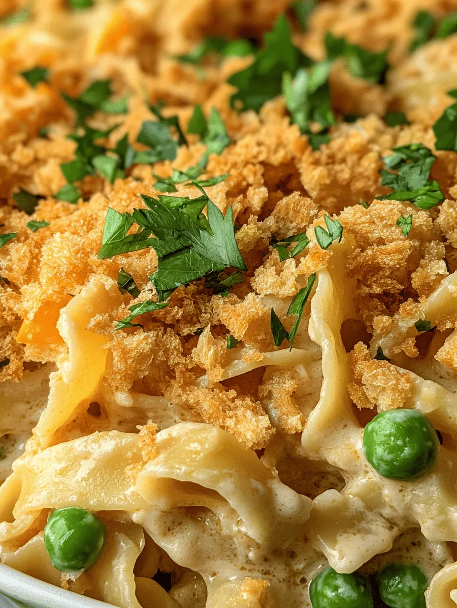 Tasty Tuna Noodle Casserole Recipe: A Comforting Classic