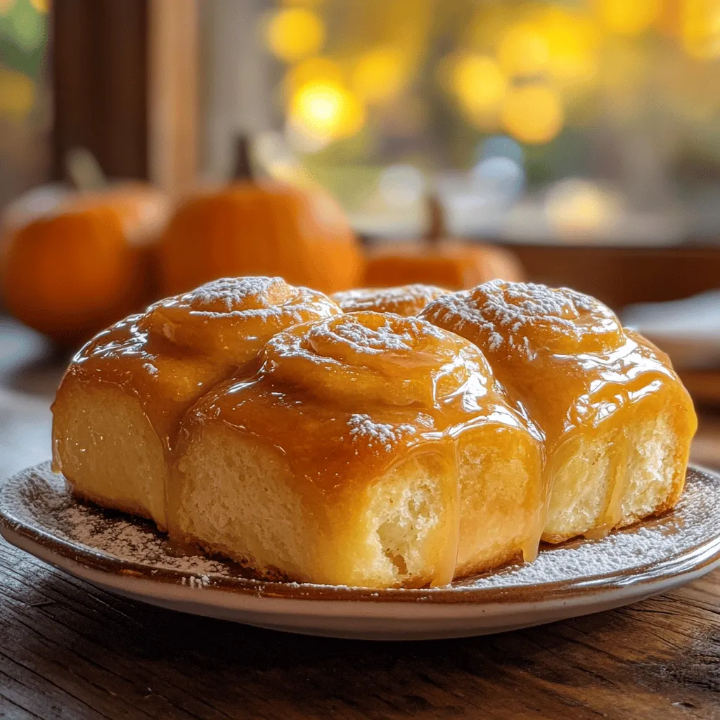 Maple-Glazed Pumpkin Spice Rolls: A Seasonal Delight