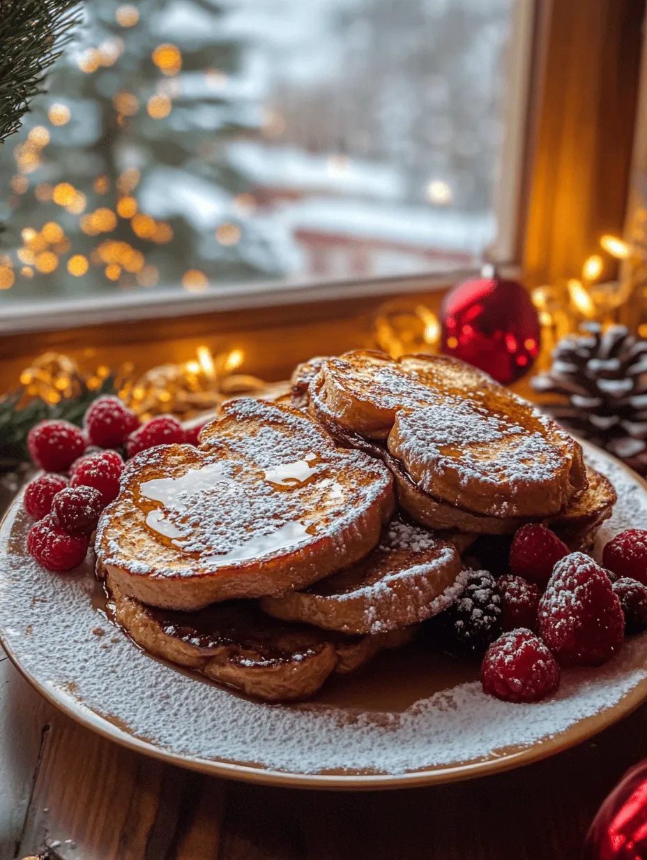 Gingerbread French Toast Delight: A Festive Breakfast Recipe