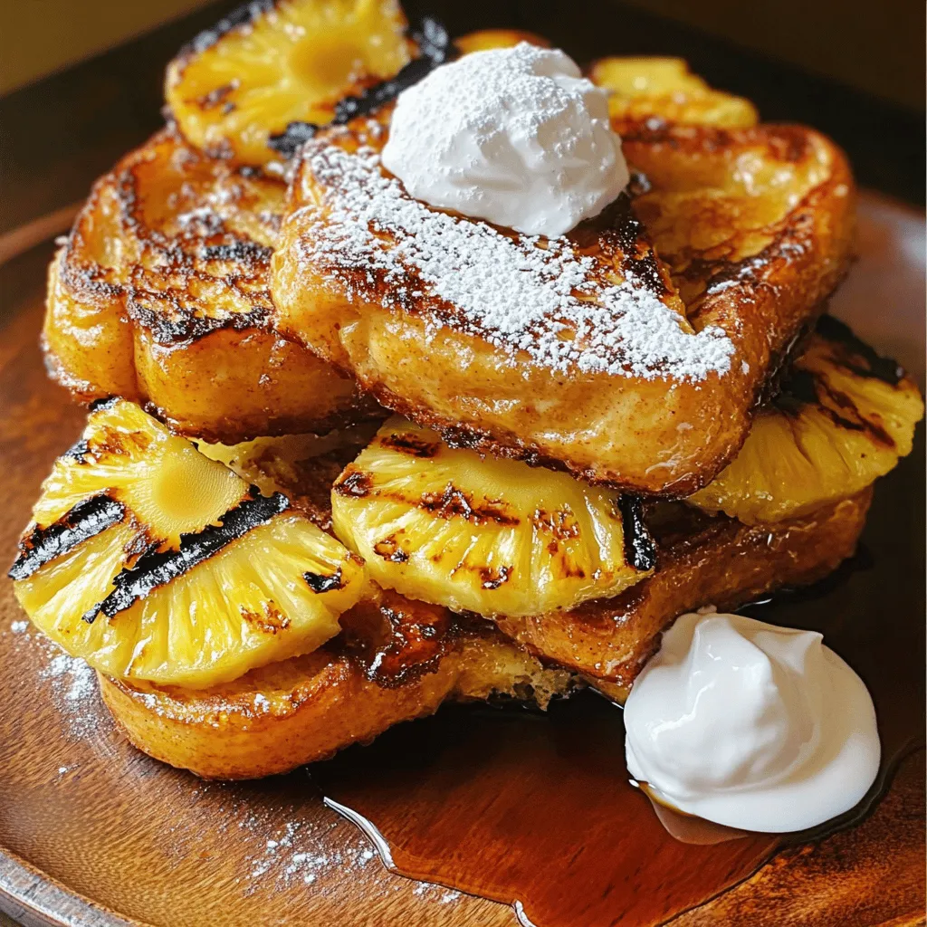 Island Bliss Hawaiian Roll French Toast Recipe