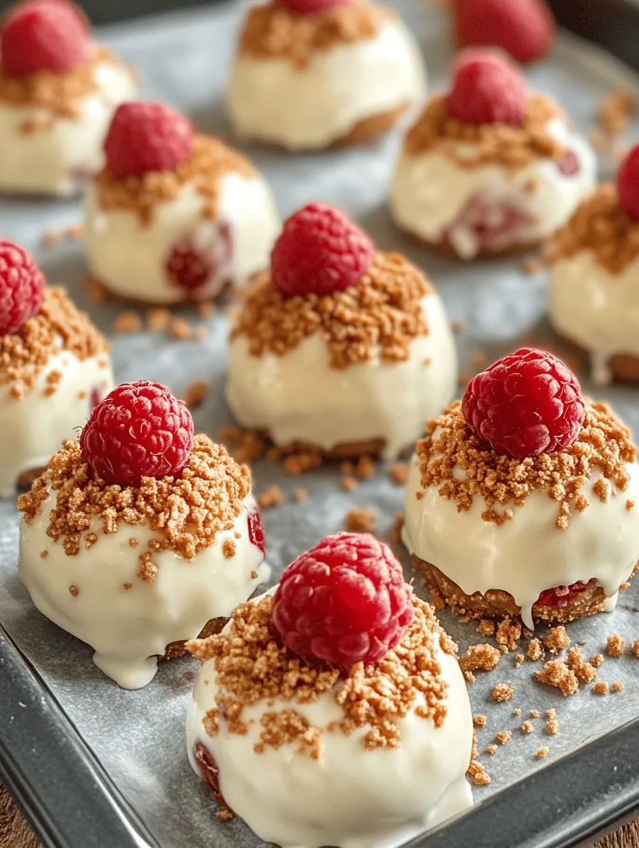 Decadent White Chocolate Raspberry Cheesecake Balls: A Delightful Treat