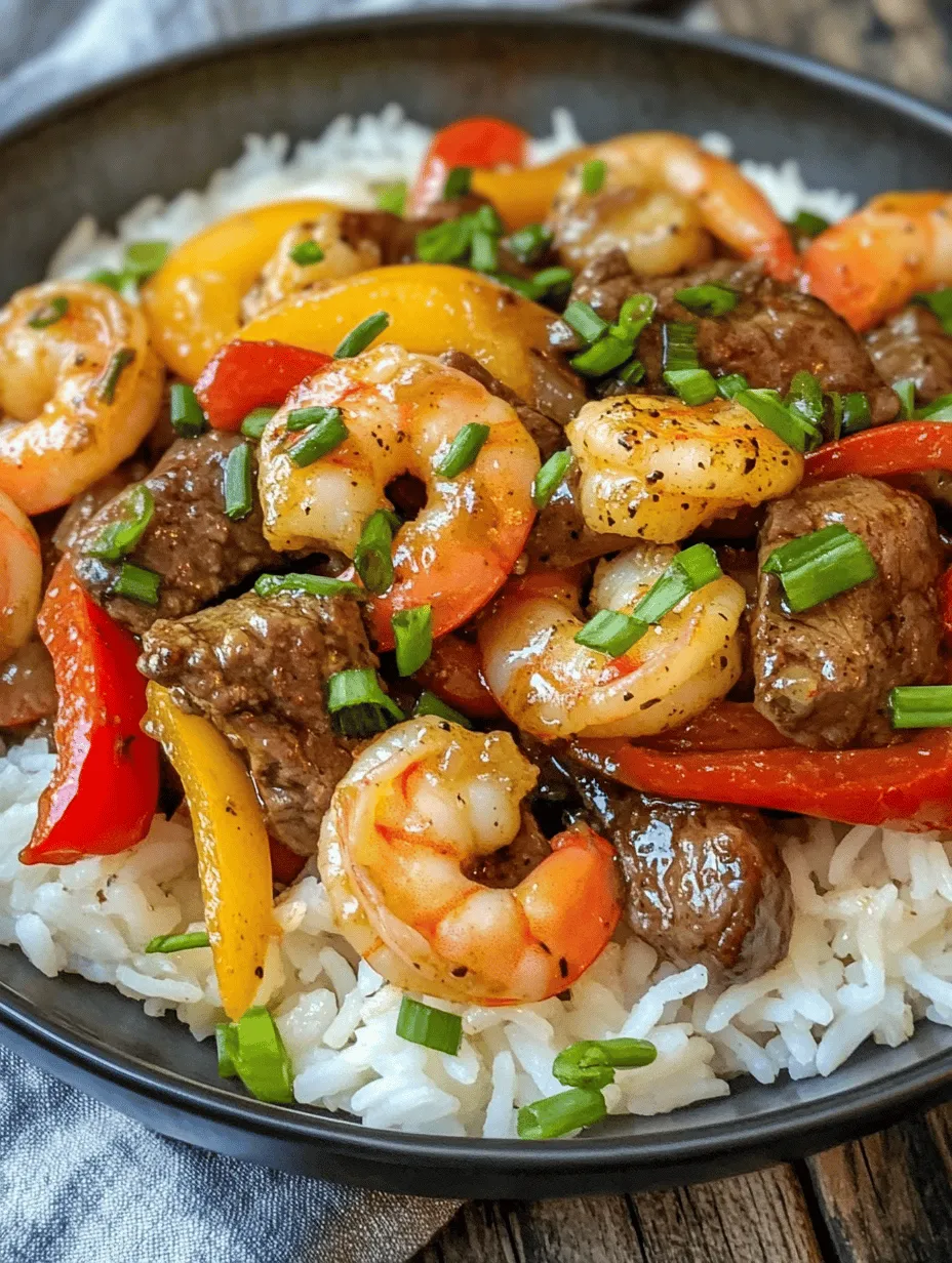 Cajun-Spiced Beef and Shrimp Stir-Fry Recipe