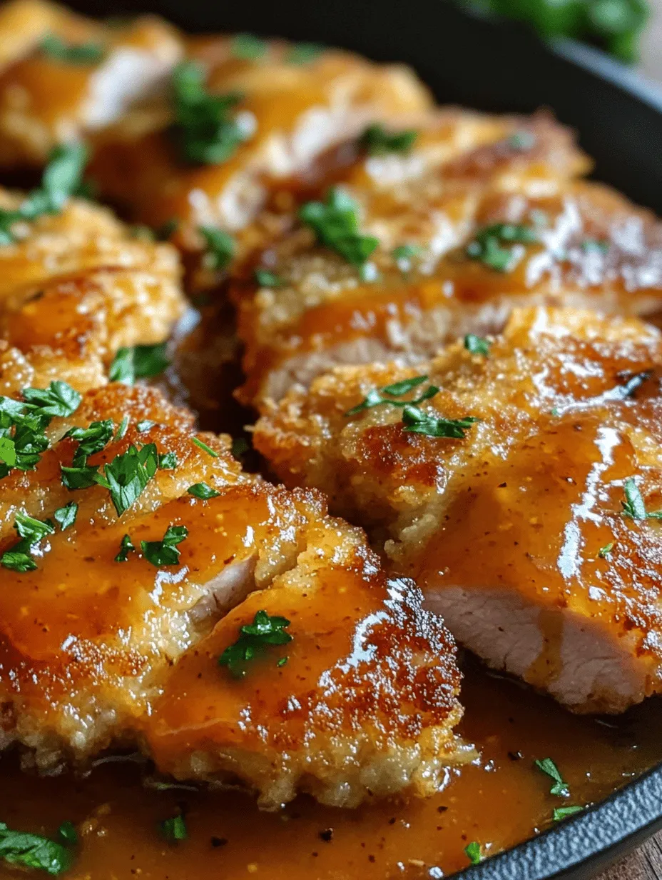 Crunchy Pork Schnitzel with Zesty Dijon Gravy