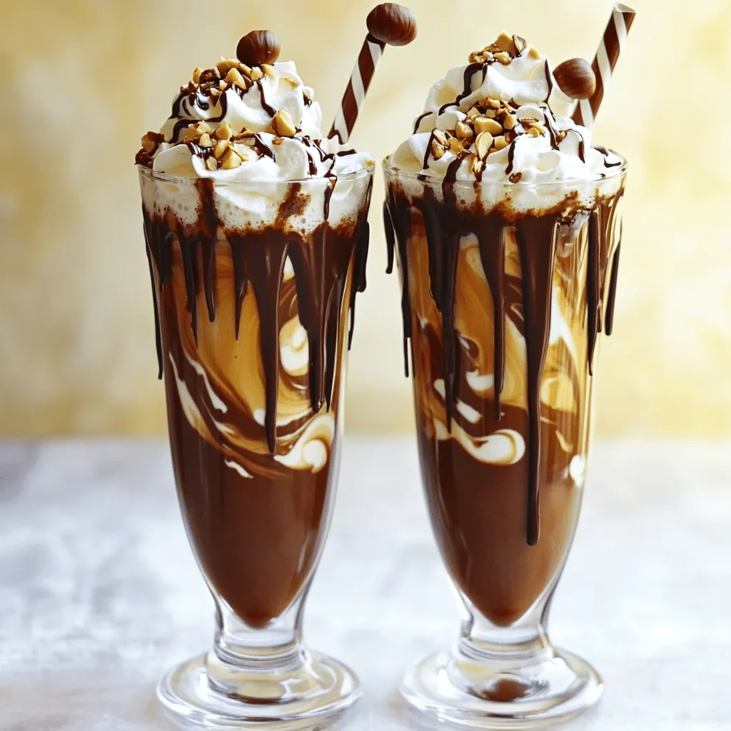 Nutty Chocolate Bliss Milkshake: A Decadent Treat for Any Occasion