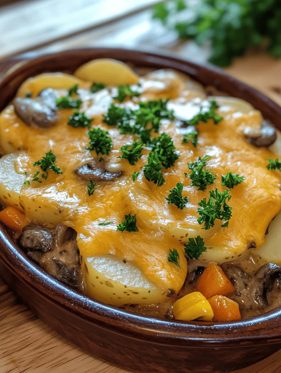 Cheesy Hamburger Potato Delight: A Comfort Food Classic