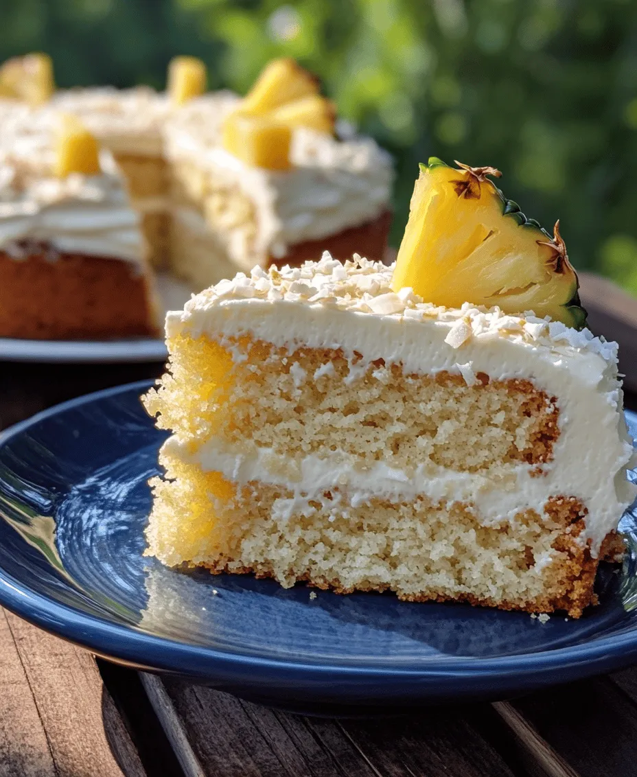 Imagine biting into a slice of cake that transports you straight to a sun-soaked tropical paradise. The Pineapple Coconut Dream Cake is that very dessert—a delightful combination of refreshing pineapple and luscious coconut that brings the essence of the islands right to your kitchen. This cake is not only a feast for the eyes but also a burst of flavor that captivates the palate. Perfect for various occasions, whether it’s a child’s birthday party, a summer celebration, or simply a sweet indulgence for a family gathering, this cake is sure to impress.