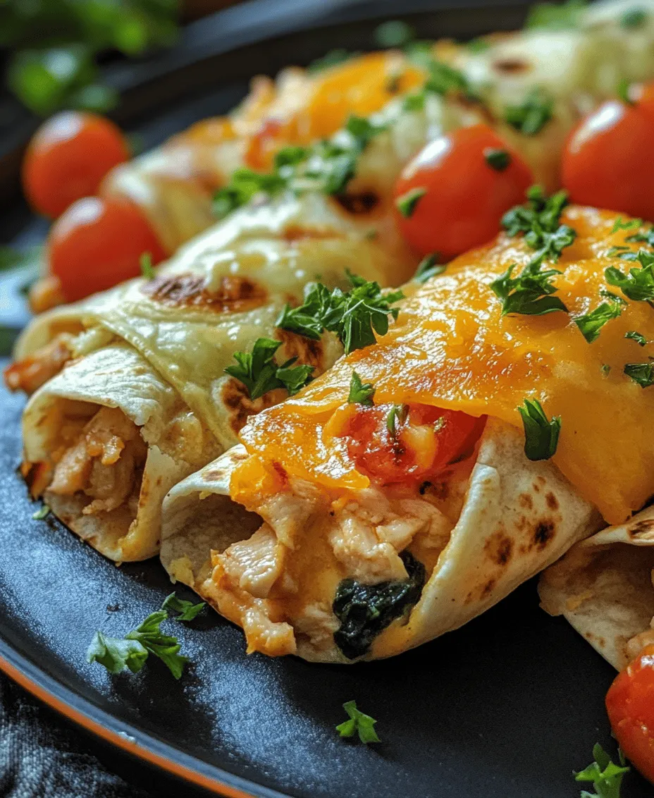 To truly appreciate the magnificence of Cheesy Garlic Chicken Wraps, it