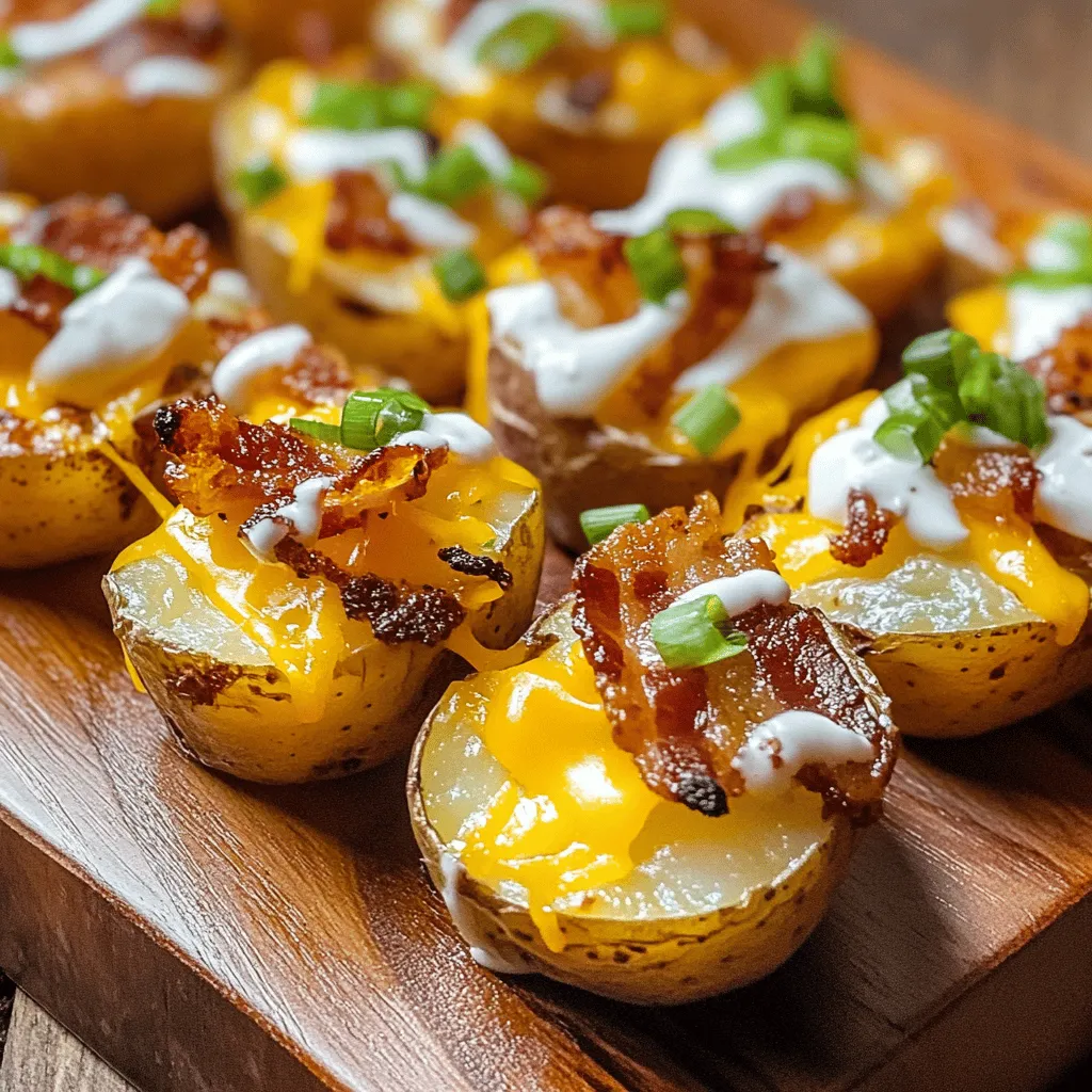 Irresistibly Crispy Mini Potato Skins: A Deliciously Simple Recipe
