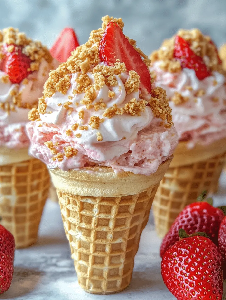 Strawberry Crunch Cheesecake Cones: A Complete Guide