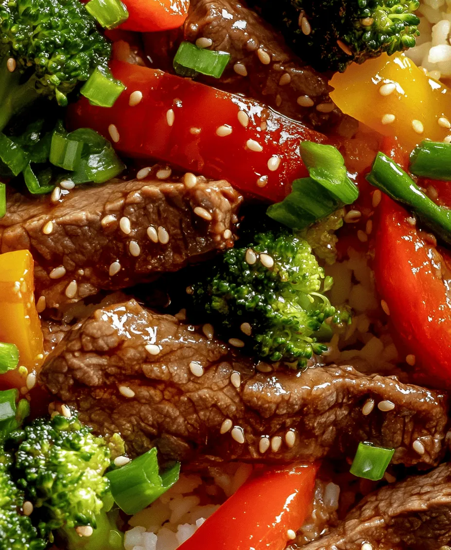 Welcome to the delightful world of Savory Beef Stir-Fry with Sweet Soy Sauce, a dish that perfectly marries tender beef, vibrant vegetables, and a luscious sweet-savory sauce. This culinary creation is not only a feast for the eyes but also a treat for the taste buds, making it a favorite among home cooks and food enthusiasts alike. Whether you