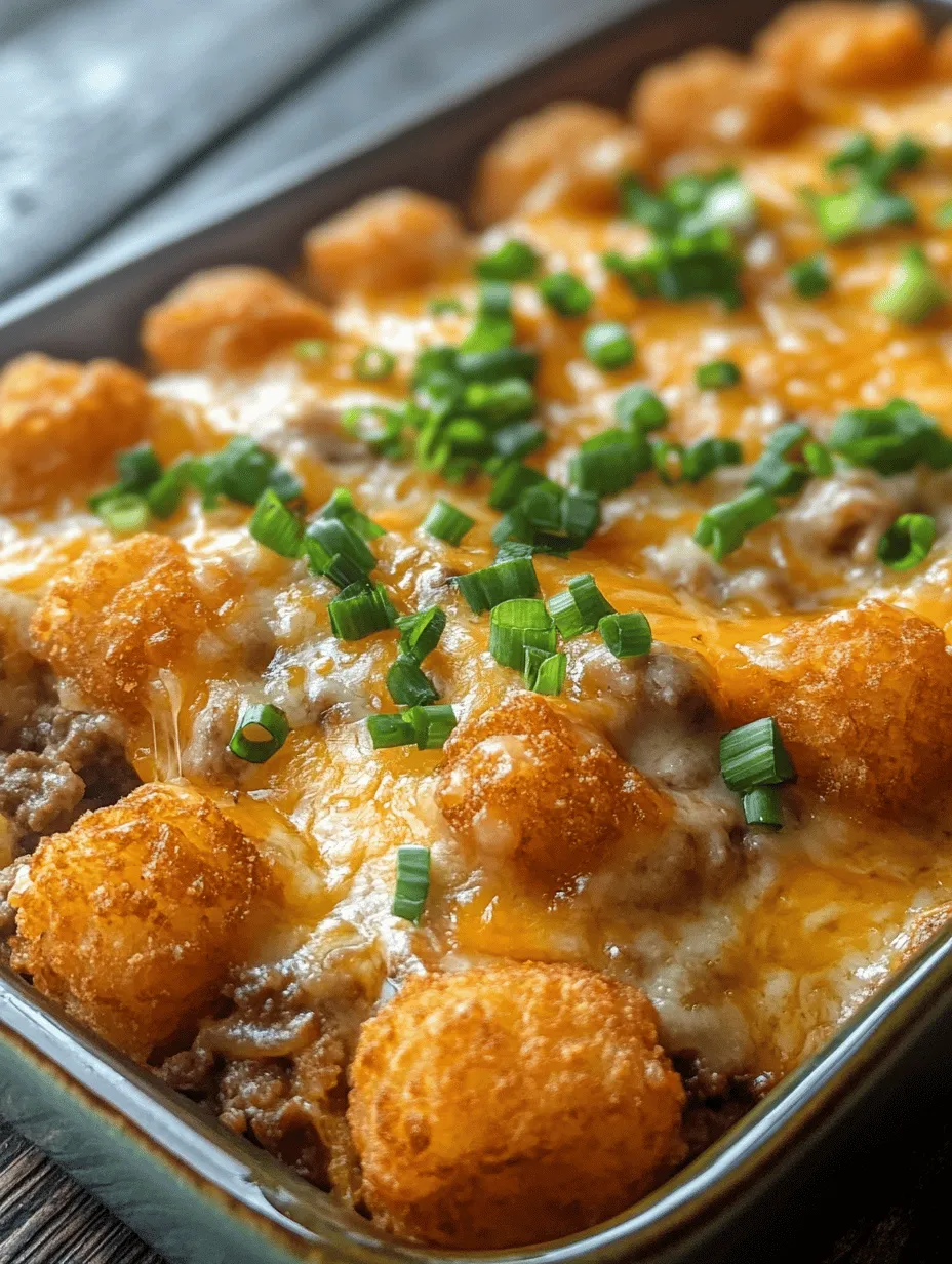 Tater Tot Delight Casserole: A Comfort Food Classic