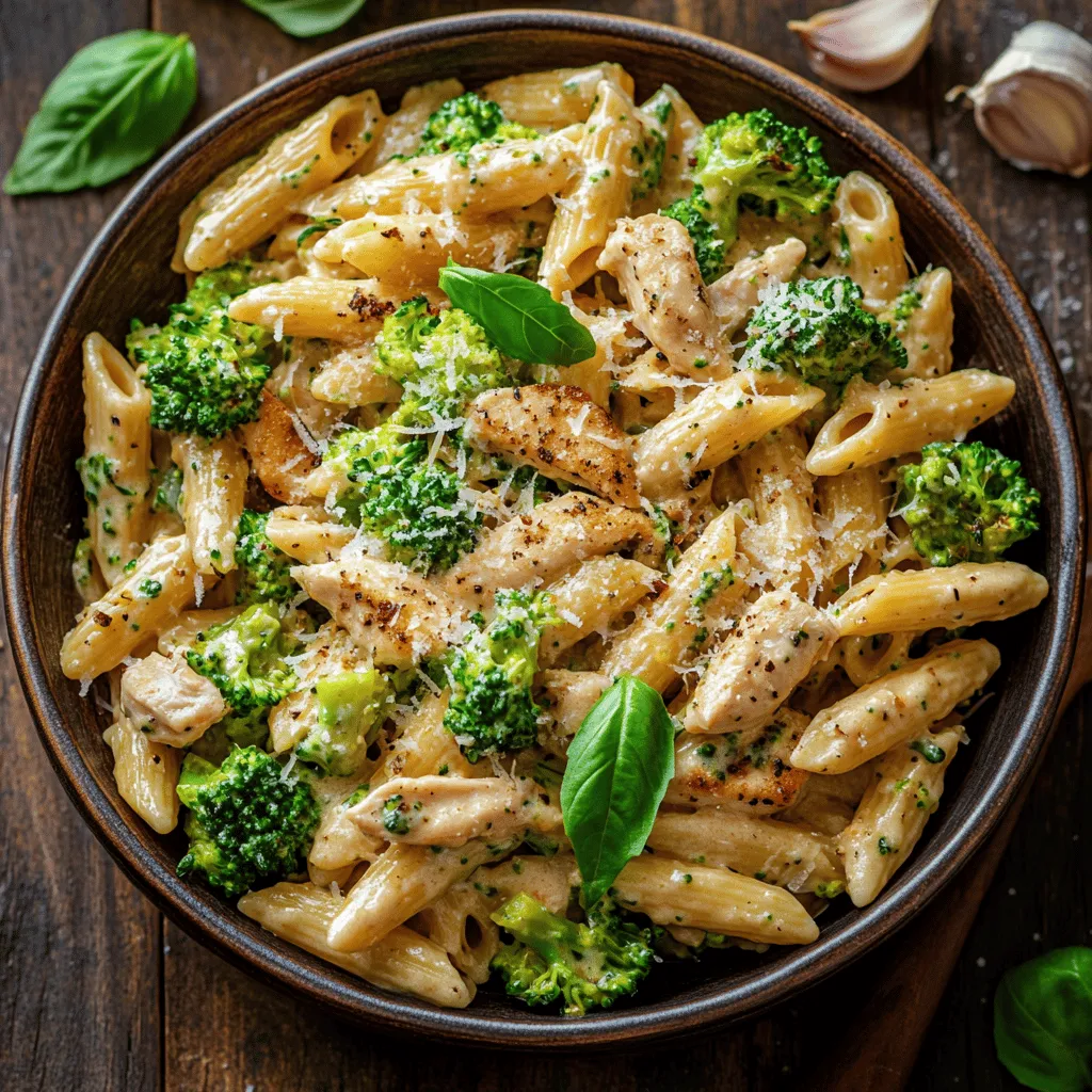Creamy Broccoli and Chicken Penne: A Comforting Weeknight Meal