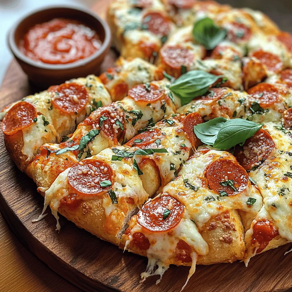 Pull-Apart Pepperoni Pizza Bread: The Ultimate Cheesy Delight