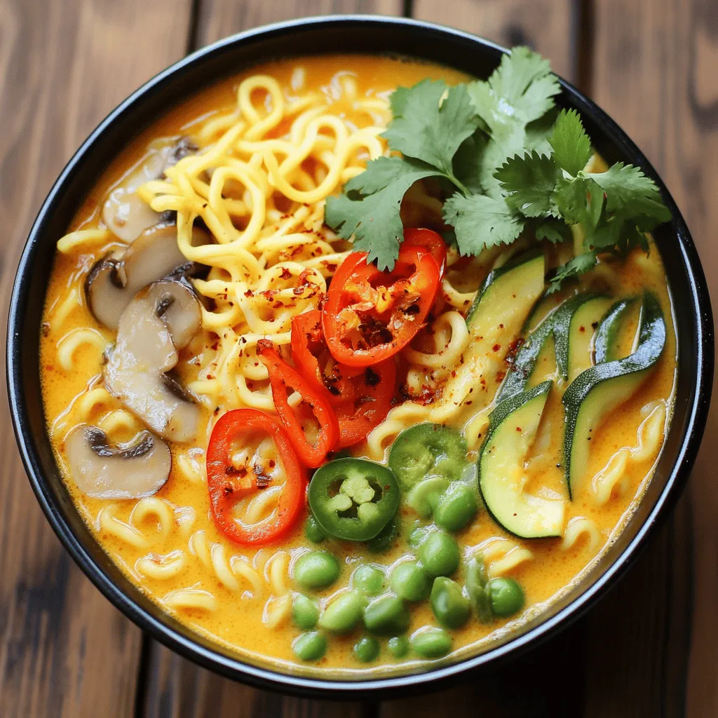 Spicy Coconut Curry Ramen Recipe: A Flavorful Fusion