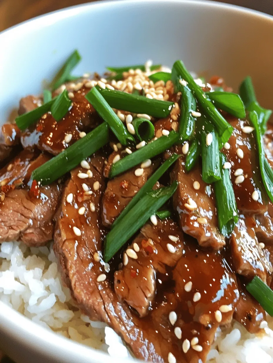 Easy Mongolian Beef Recipe