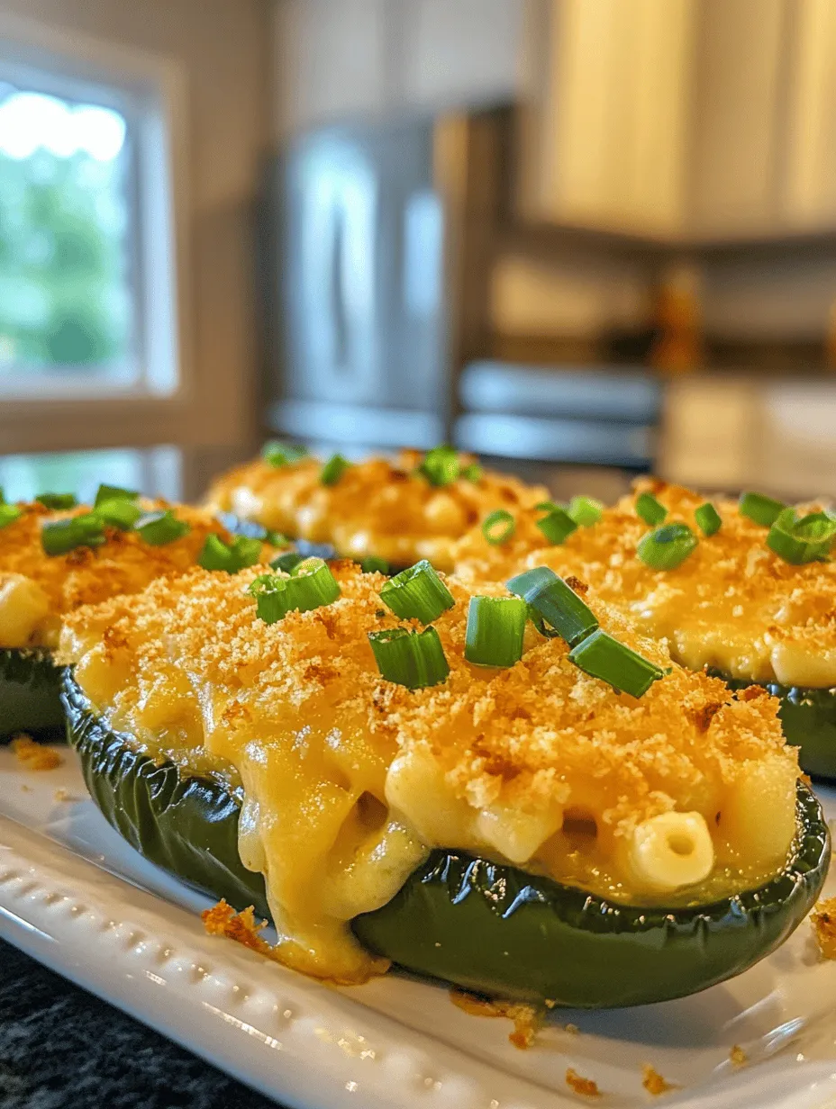 Leftover Mac &#8216;n&#8217; Cheese Stuffed Jalapenos: A Flavorful Twist on Leftovers