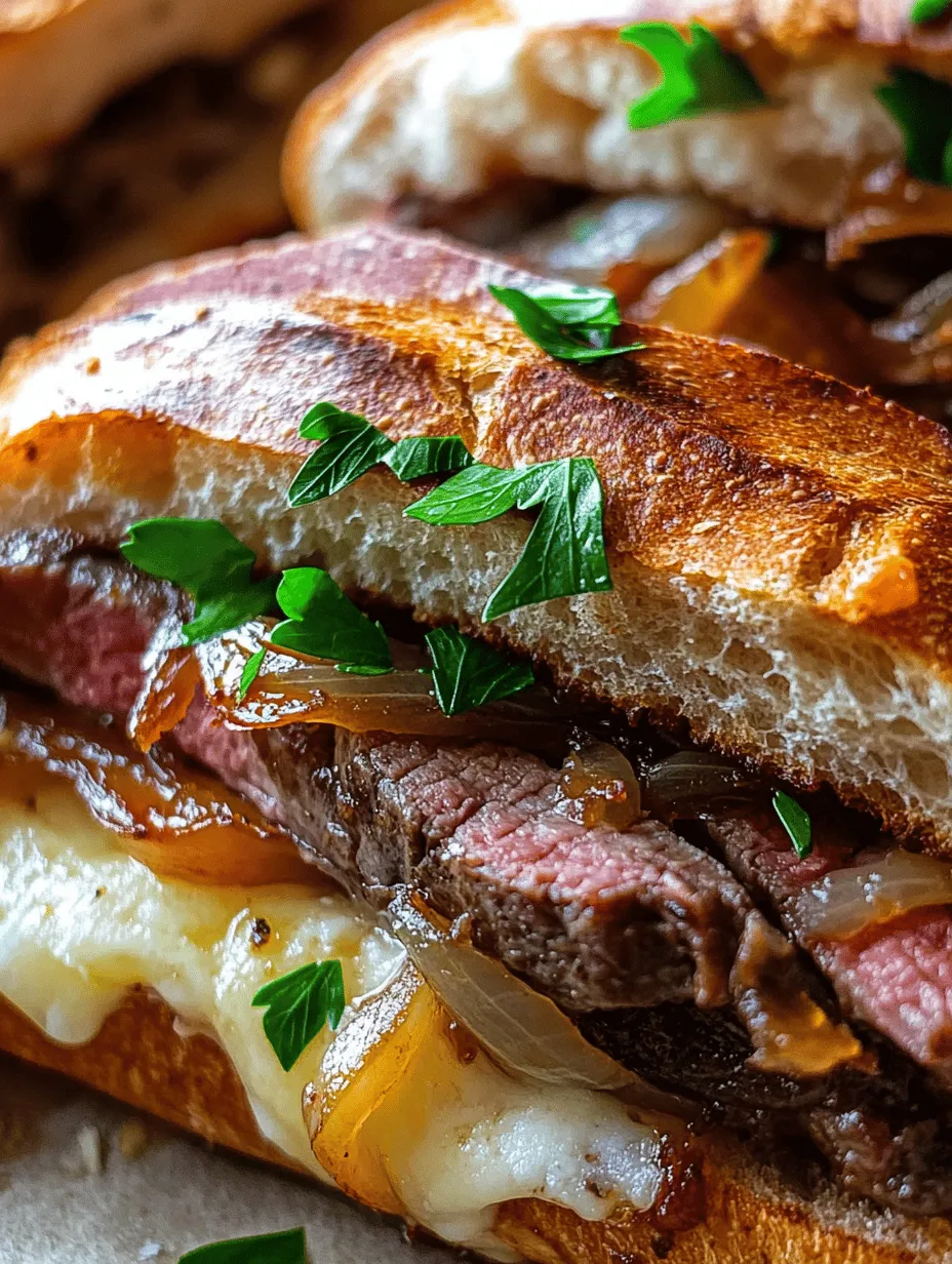 Savory French Onion Steak Sandwiches Recipe