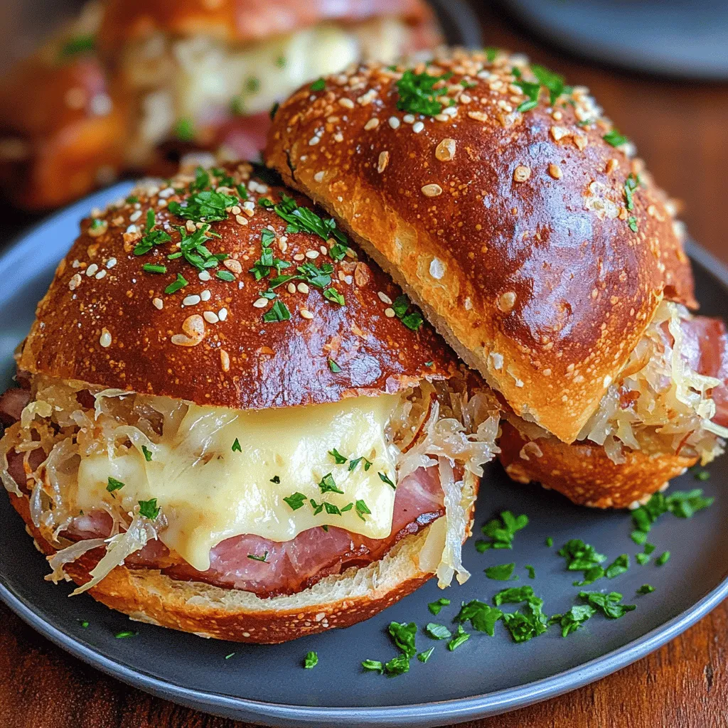 Savory Pastrami &#038; Sauerkraut Rolls Recipe