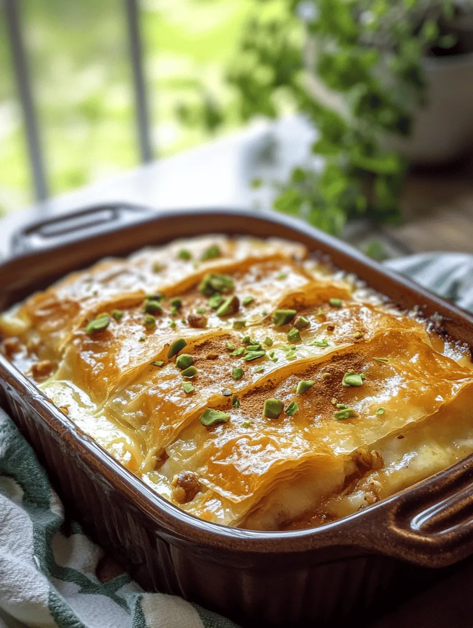 Sweet Indulgence: Baklava Bliss