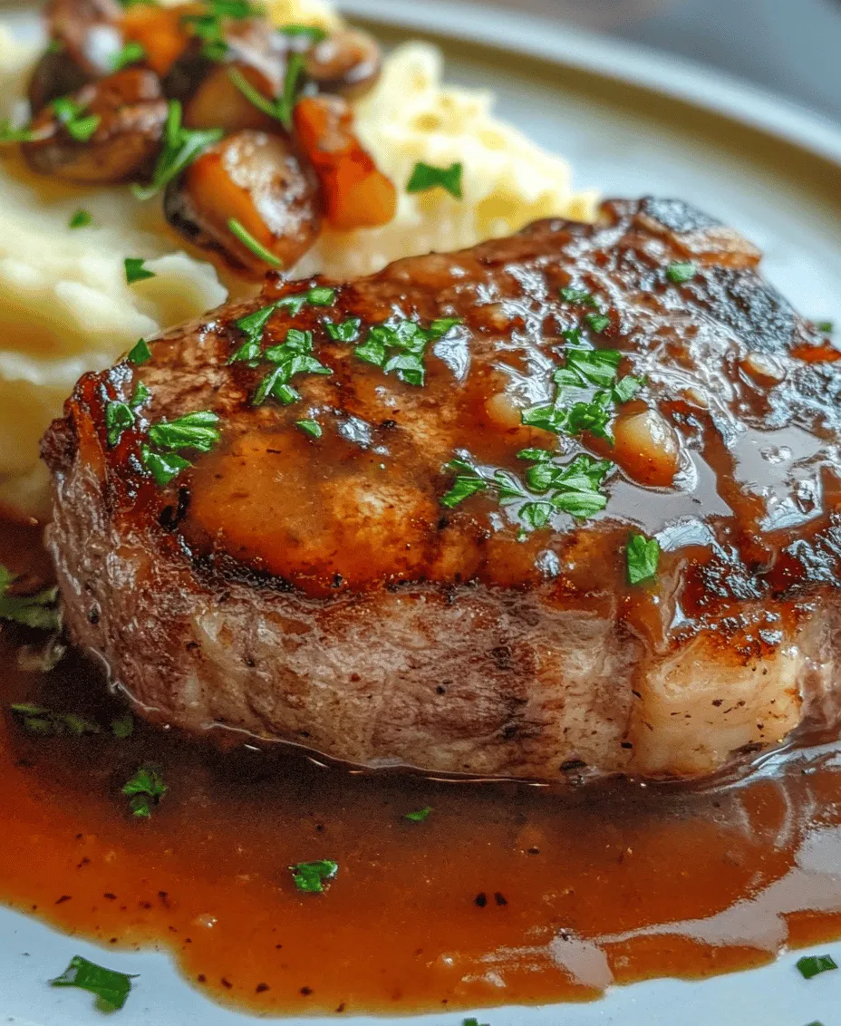 There’s something undeniably enticing about the aroma of sizzling steak wafting through the kitchen, combined with the earthy richness of savory mushroom gravy and the comforting creaminess of silky mashed potatoes. The dish “Sizzling Steak with Savory Mushroom Gravy and Silky Mashed Potatoes” stands out as a quintessential comfort food that appeals to both the casual diner and the gourmet enthusiast. Whether it’s a special occasion, a family gathering, or a cozy dinner for two, this sumptuous meal offers a perfect blend of flavors and textures that tantalize the palate and warms the soul.