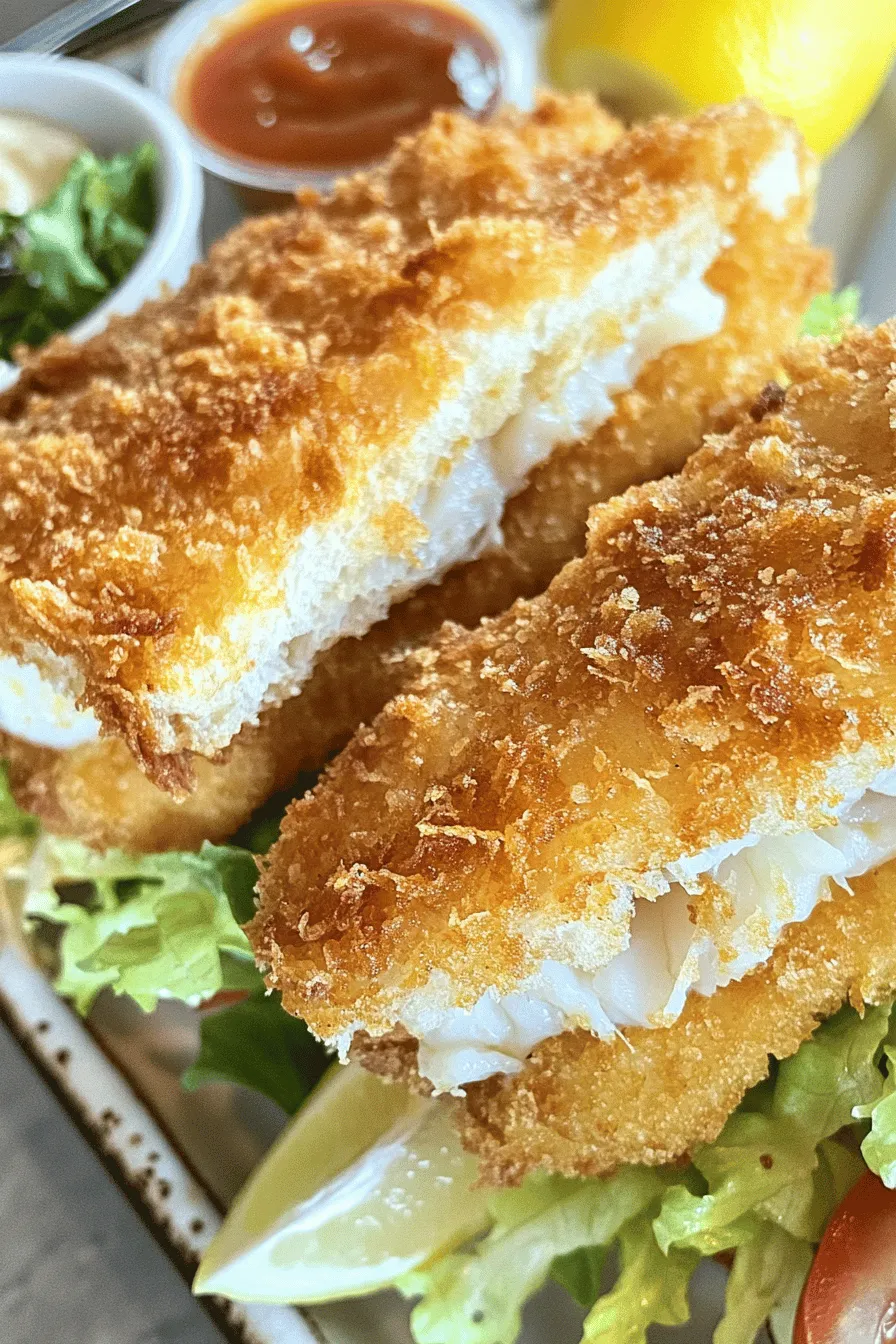 Crispy Cod Delight Sandwich Recipe: A Deliciously Simple Guide