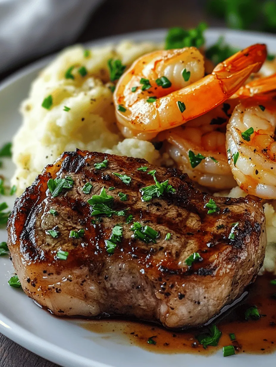 Ocean &#038; Land Delight: Surf and Turf with Garlic Mashed Potatoes
