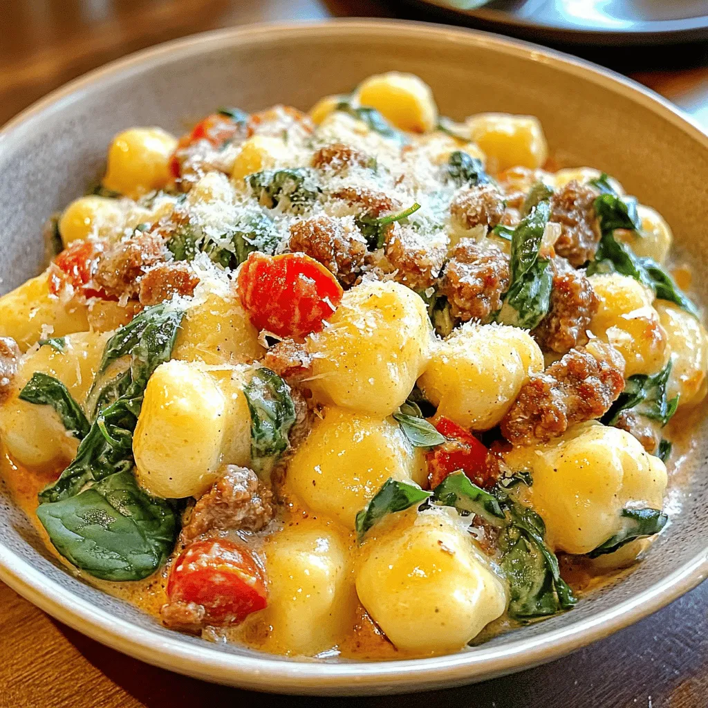 Creamy Chorizo Gnocchi Recipe
