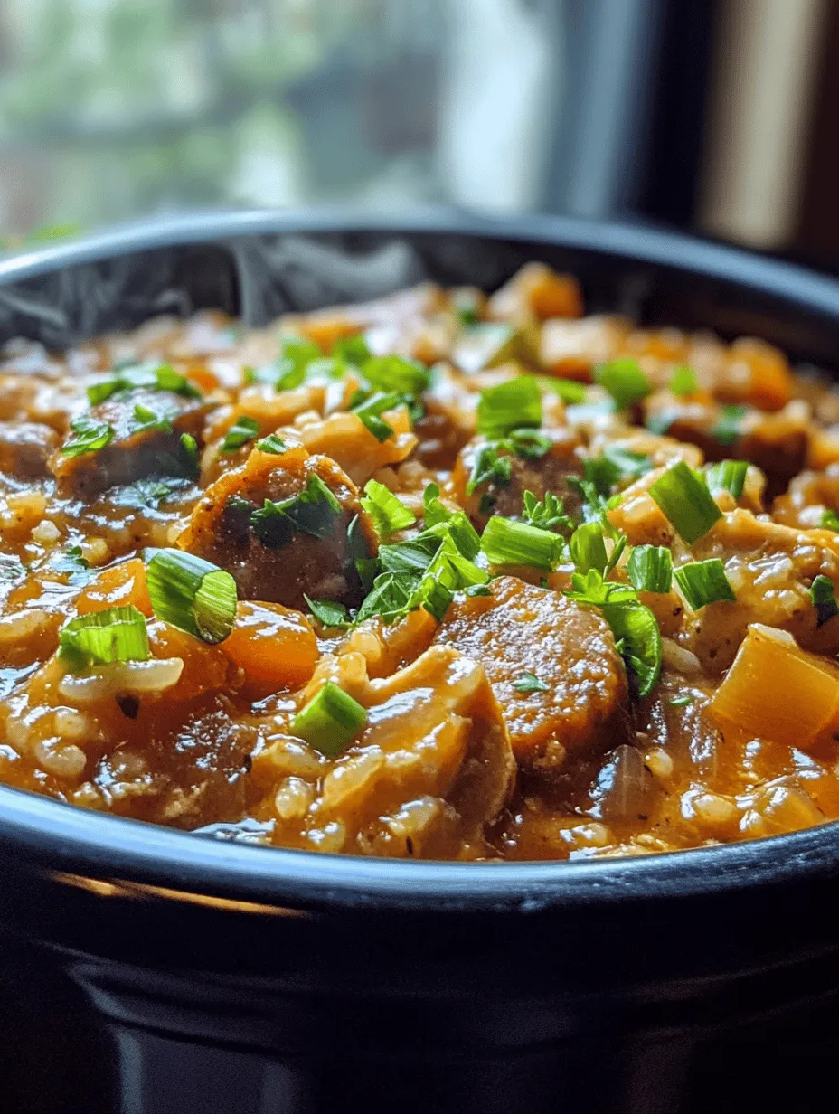 Slow Cooker Chicken Jambalaya Delight: A Hearty and Flavorful Meal