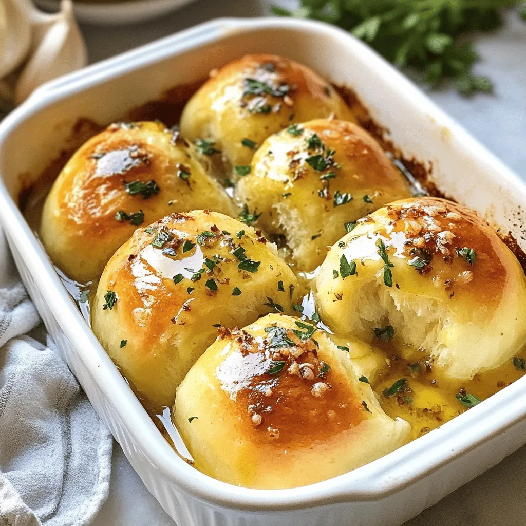 Garlic Butter Bread Rolls: A Delightful Homemade Treat