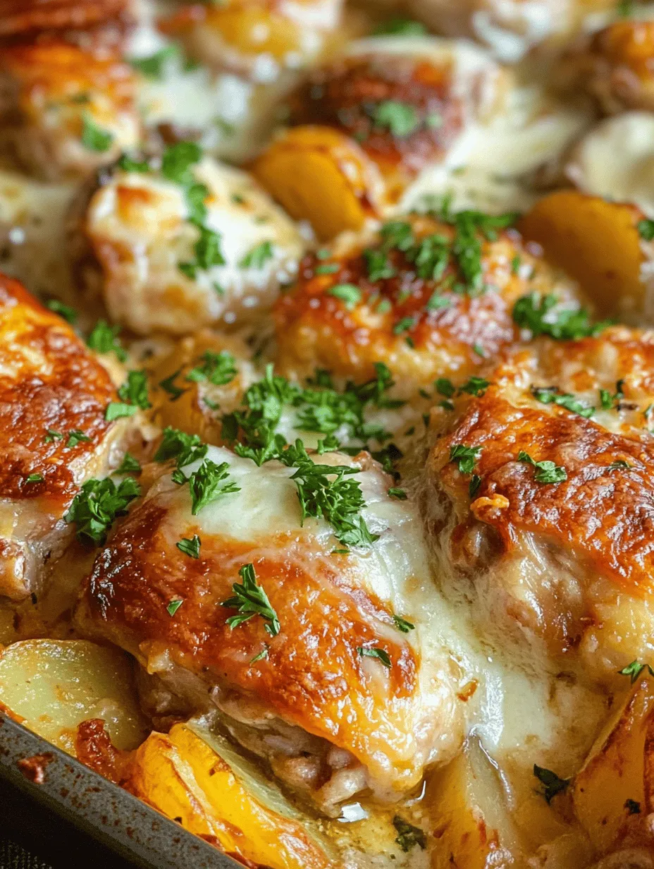 Savory Chicken and Potato Bake: A Comforting Culinary Experience