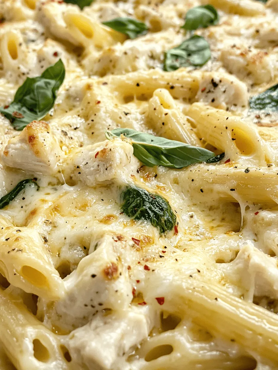 Cheesy Chicken Pasta Delight: A Creamy Comfort Food Classic