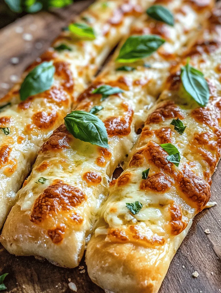 Cheesy Italian Breadsticks: An Irresistible Treat