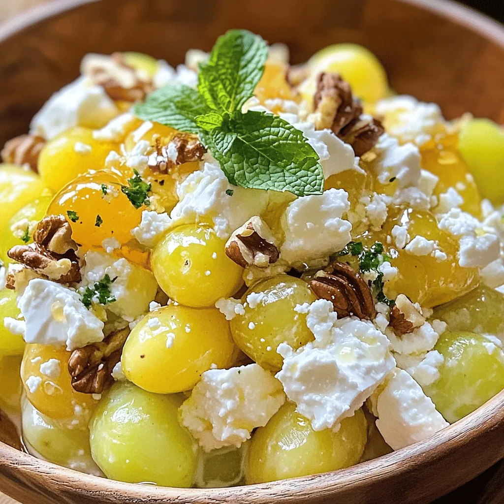 Sweet and Savory Grape Salad Delight: A Refreshing Recipe for Any Occasion
