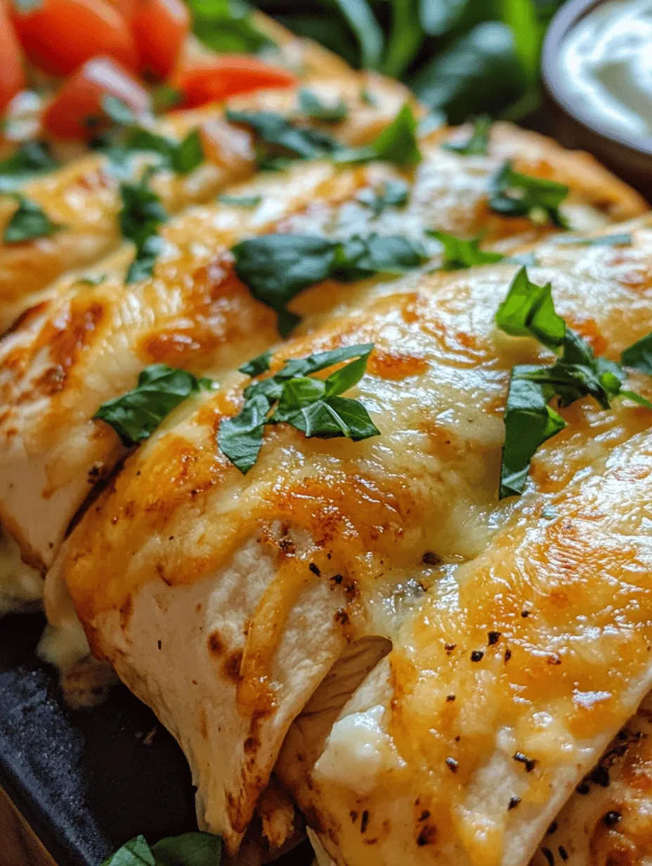 Cheesy Garlic Chicken Wraps: A Deliciously Simple Recipe for Any Occasion