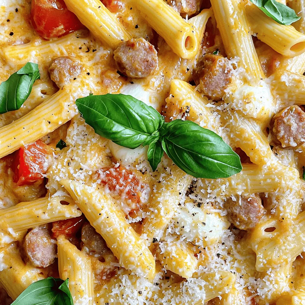 Cheesy Sausage Pasta Recipe: A Comforting Delight for Every Occasion