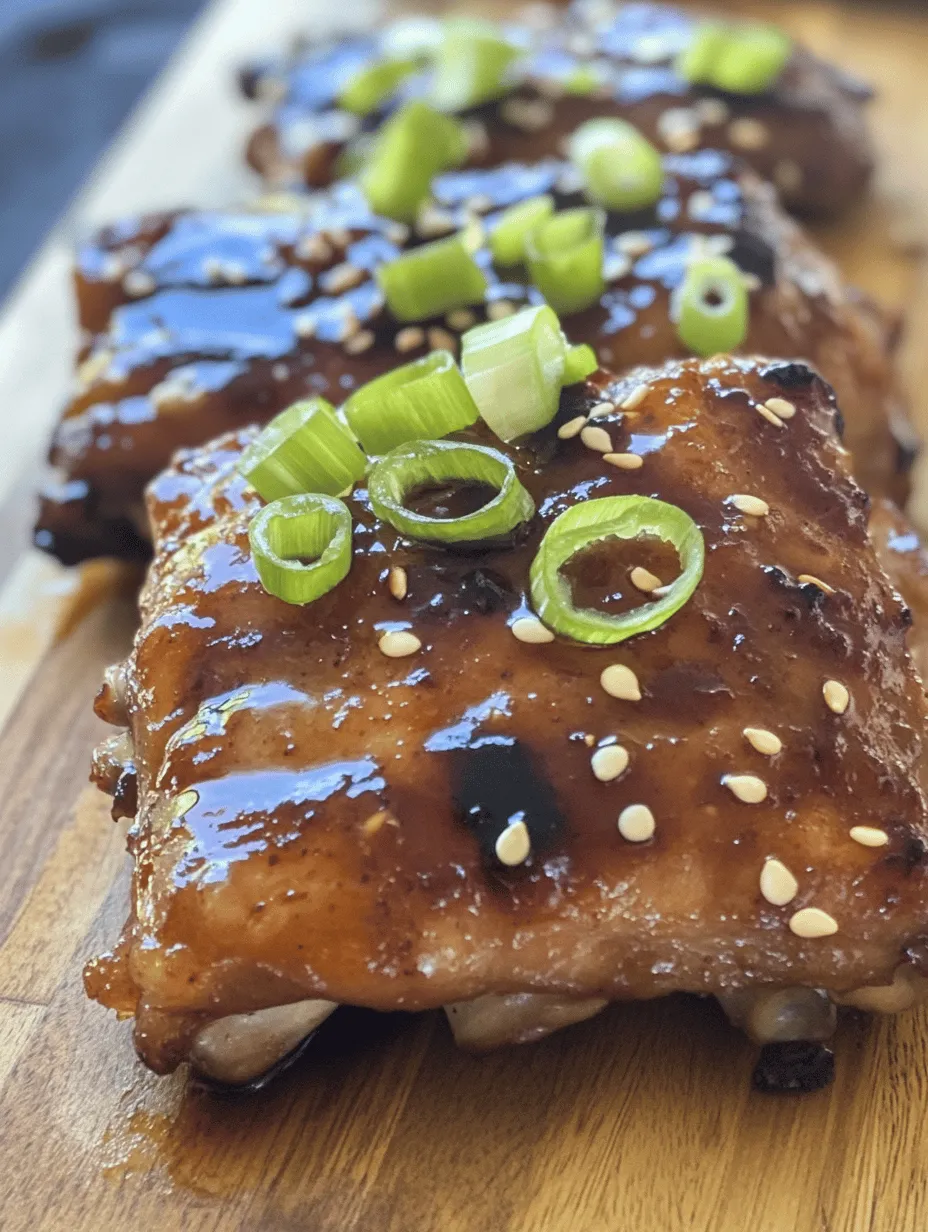 Sweet Chili Glazed Thai Boneless Chicken Thighs Recipe