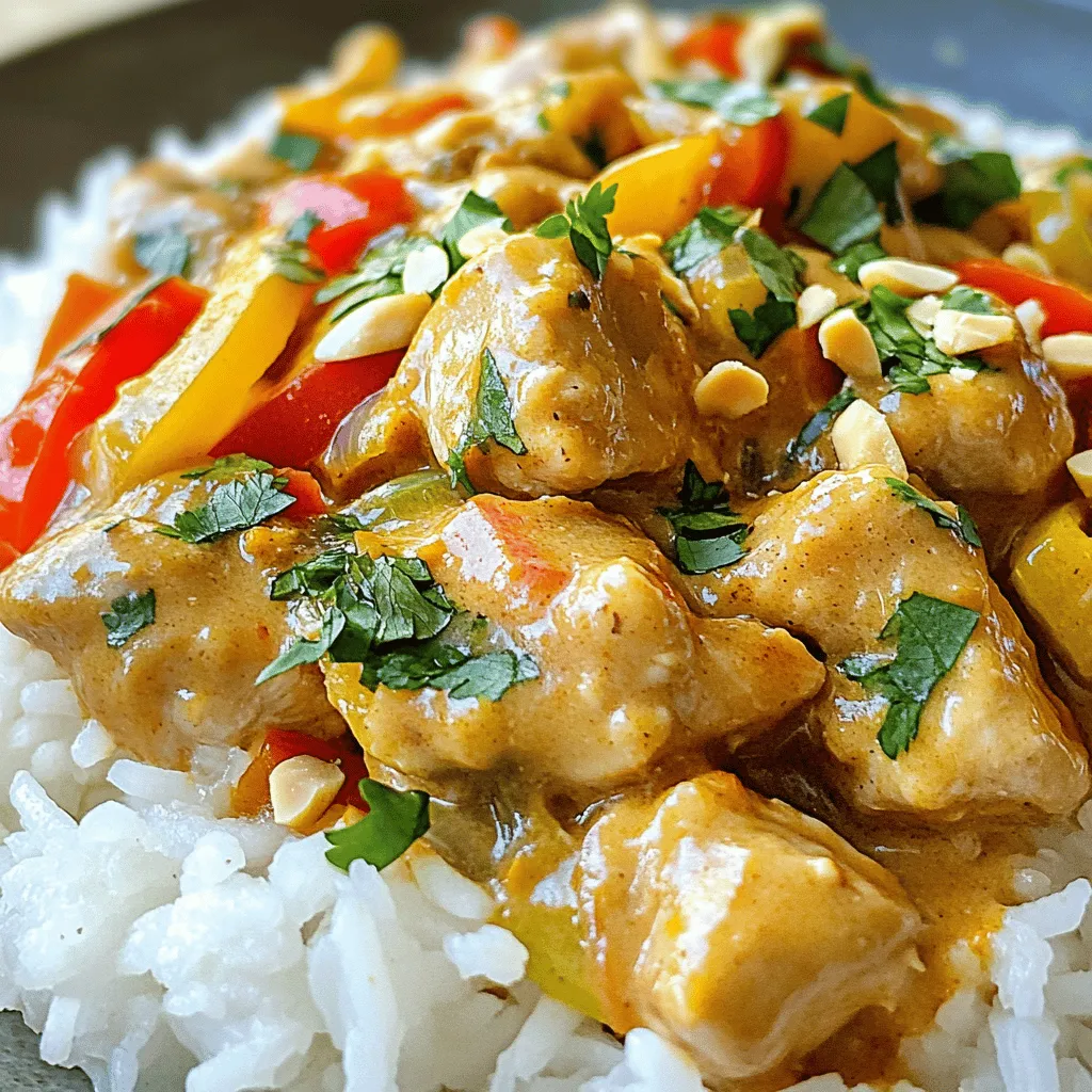Thai Peanut Chicken: A Rich and Flavorful Delight