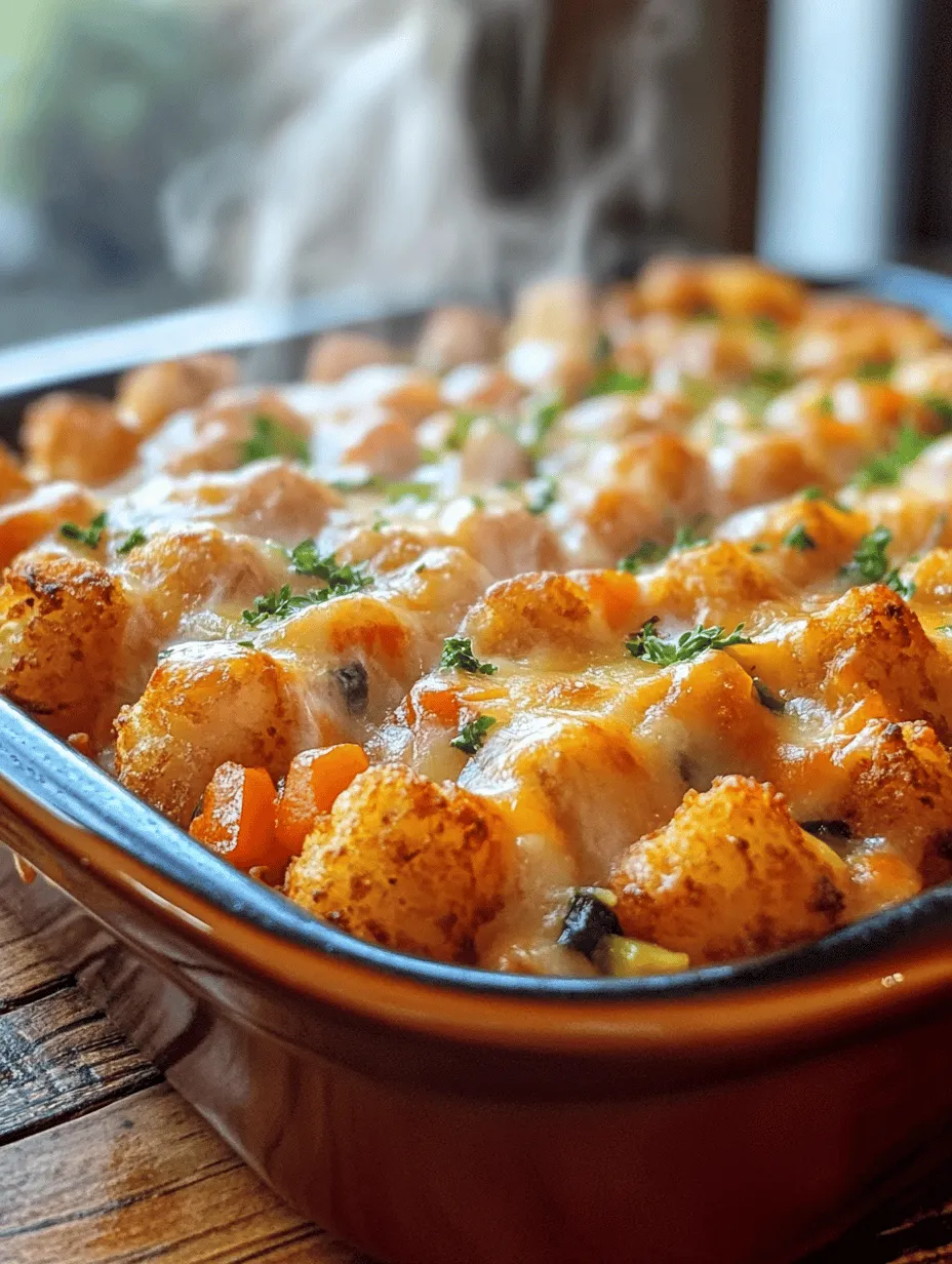 Delicious Chicken Tater Tot Casserole Recipe