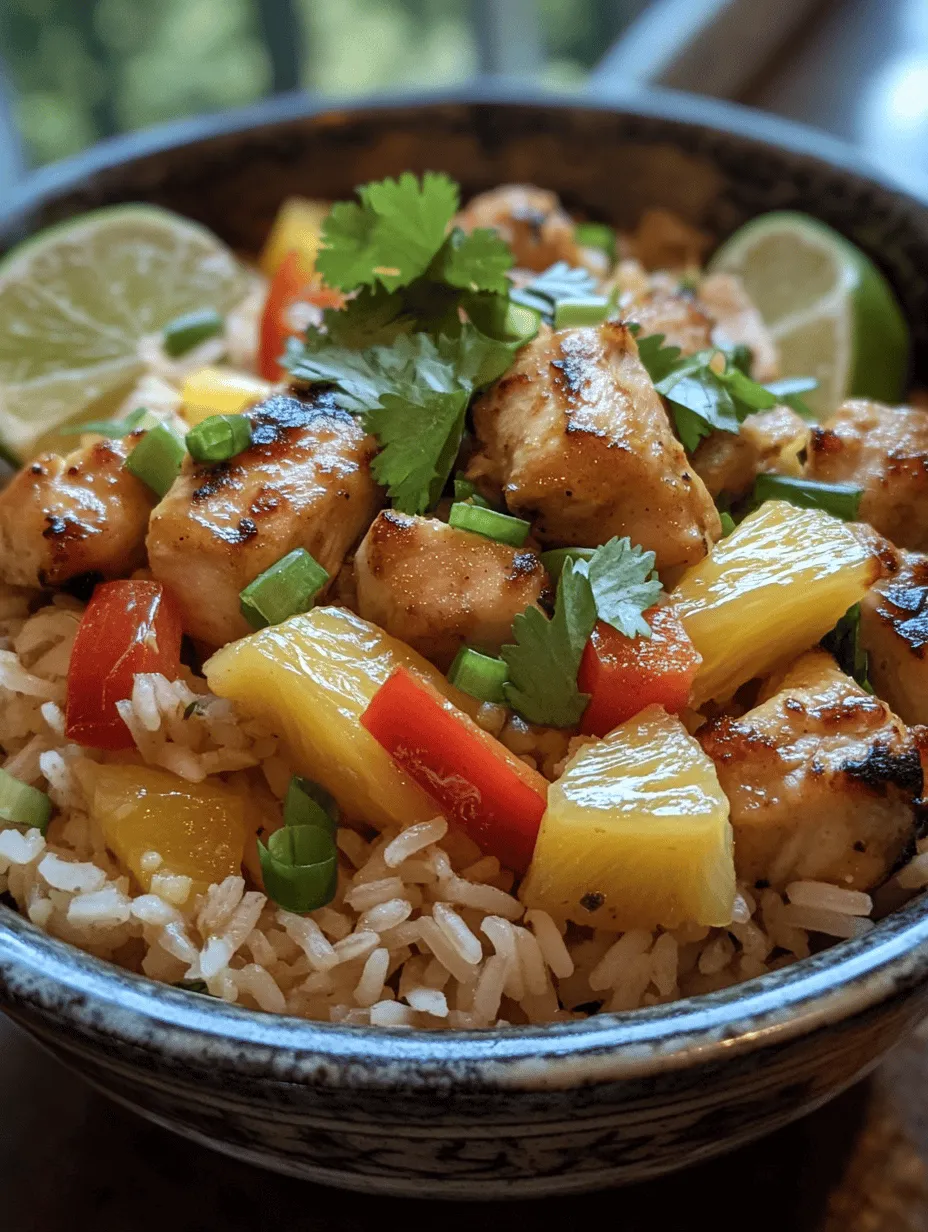 Tropical Pineapple Chicken &#038; Rice Delight: A Flavorful Journey to the Tropics