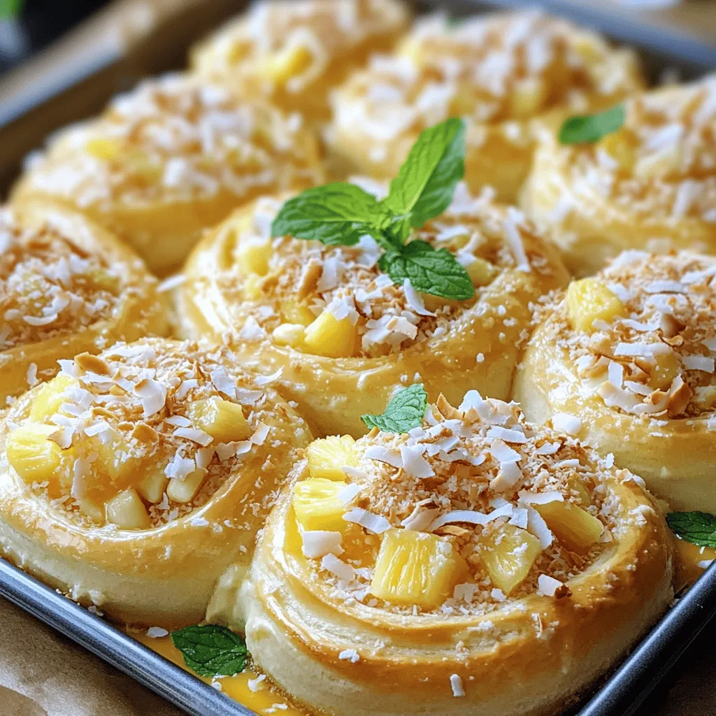Golden Tropical Cheesecake Danish Recipe