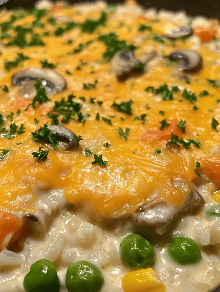 Creamy Chicken &#038; Rice Dinner Bake: A Comfort Food Classic
