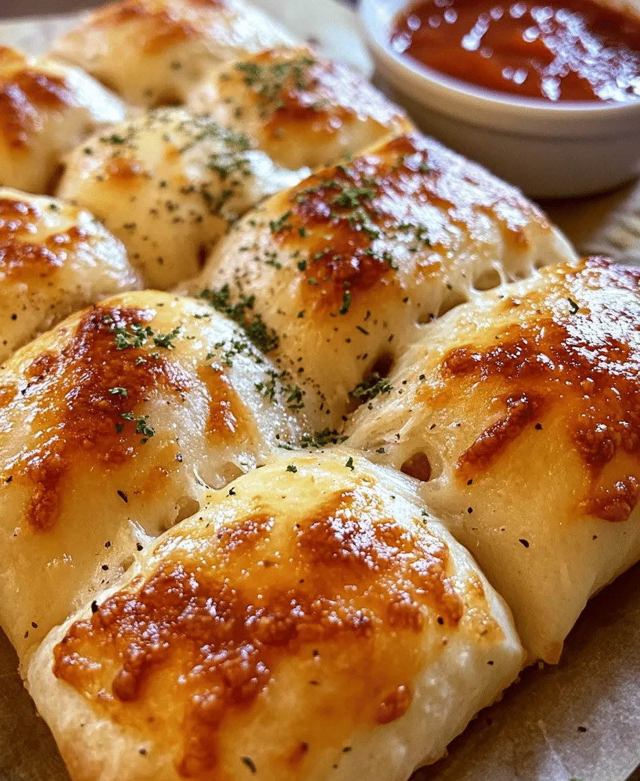 Are you ready to indulge in a cheesy, savory delight that will have your taste buds dancing with joy? Look no further than the Cheesy Pepperoni Rolls, a delicious combination of gooey mozzarella and flavorful pepperoni wrapped in soft, pillowy dough. These rolls are not only a fantastic appetizer for any gathering but also a fun snack that everyone will love. Whether you