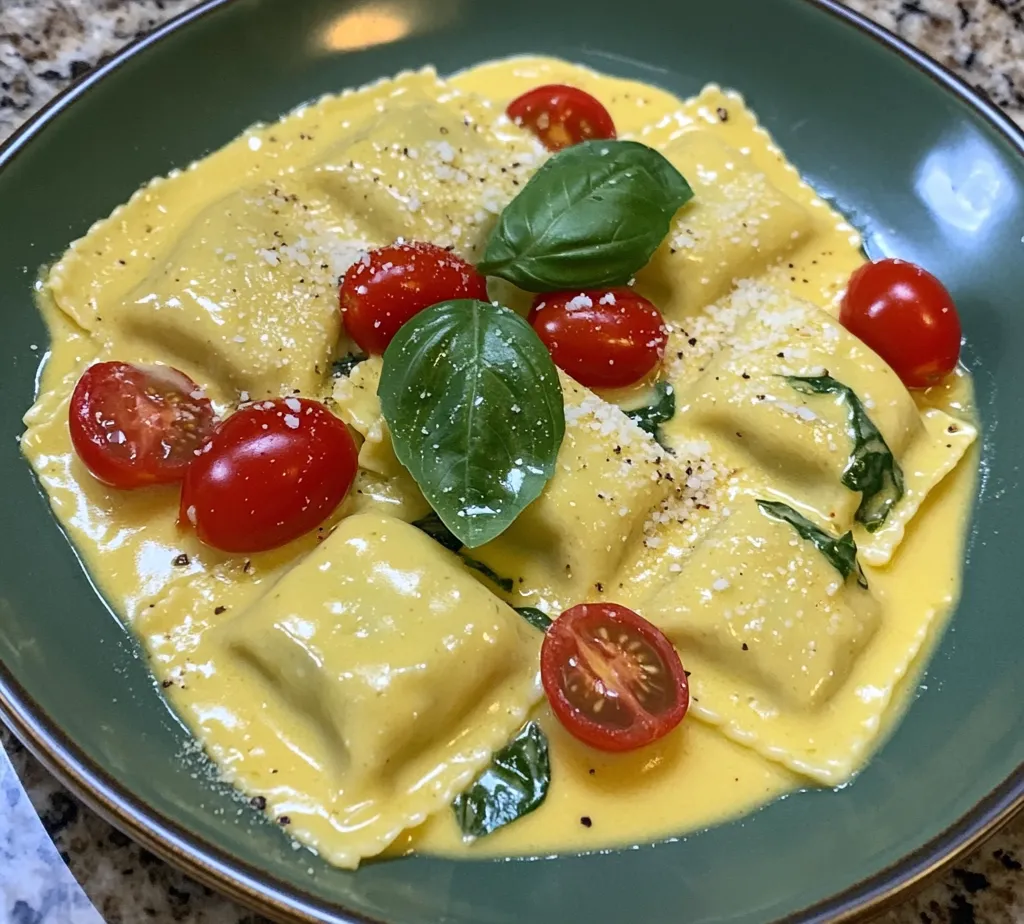 Creamy Tuscan Ravioli is an exquisite culinary creation that beautifully captures the essence of Italian cuisine. With its rich flavors, delicate textures, and vibrant colors, this dish is not just a meal but a celebration of Italy
